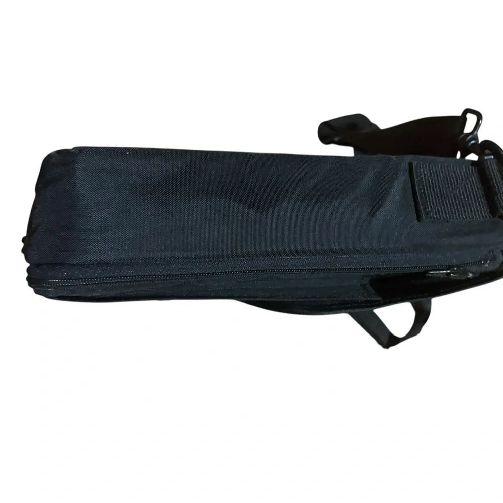 Vintage Macintosh Apple Shoulder Bag 90s Black Messenger Laptop Rainbow Mac